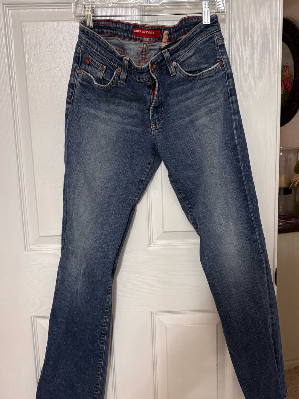Big Star Blue Straight-Leg Jeans